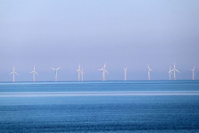 Windturbine op zee